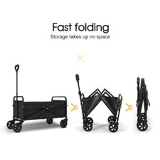 Folding wagon pull - folding,