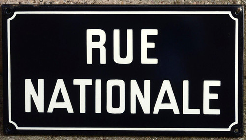 Old vintage french enamel - french,