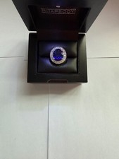 Rhapsody 950 Platinum 10ct  AAAA  Premium Tanzanite and Diamond  Ring