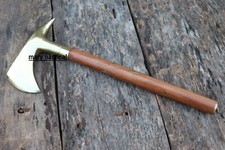 Large Hand Axe Forged Bearded