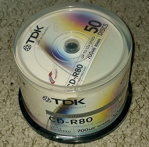 Tdk r80 700mb 80 - cd-r80,