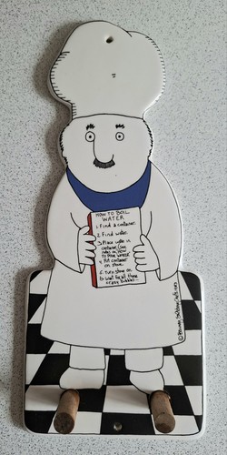 Barney saltzberg chef ceramic - barney,