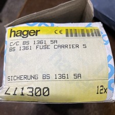 Box hager fuse - hager,