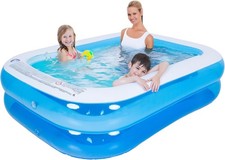 Inflatable family swimming - family,