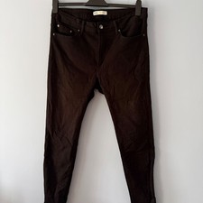 Zara Man Black Skinny Fit Jeans Size 34" Waist 3