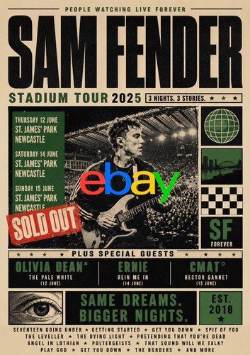 Sam fender james park - fender,