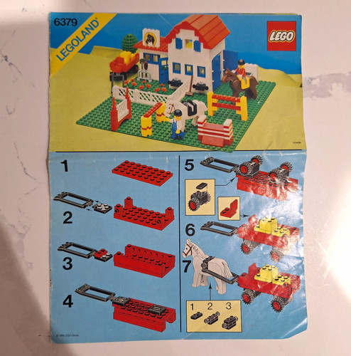Vintage 1986 lego 6379 - vintage,