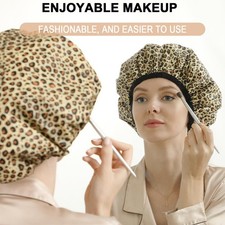 Tin foil hair oil cap self heating hair mask cap salon hair dye tool shower cap~