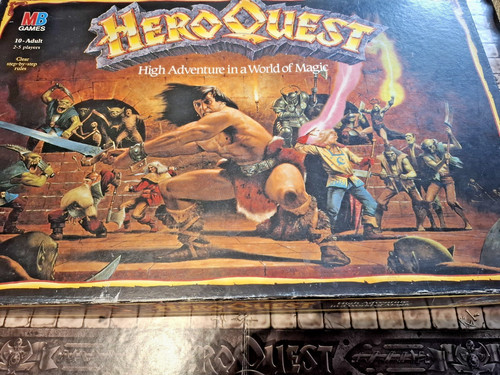 Vintage hero quest board - hero,