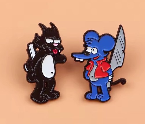 Itchy scratchy show metal - &,