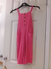 i love girlswear bright pink playsuit age 5