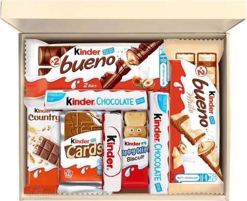 Kinder chocolate gift hamper - chocolate,