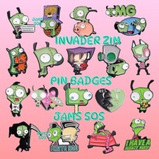 Invader Zim Enamel Pin Badge