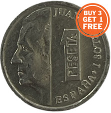 1 PESETA - SPANISH COIN -