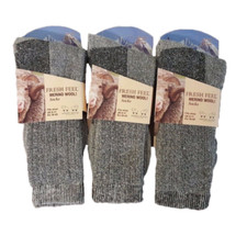 3,6 Pairs Men's Merino Wool