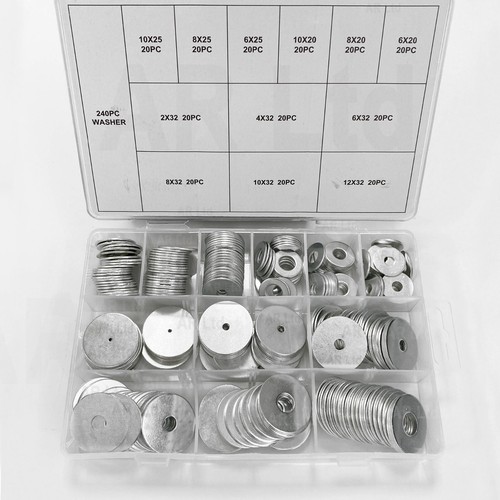 240 penny repair washers set - washers,