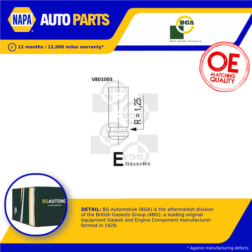 Inlet valve fits - inlet, 160