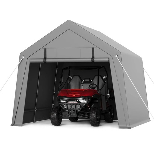 Motorcycle carport 6x6ft - motorcycle,