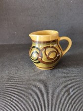 SMALL VINTAGE BRIXHAM POTTERY SAUCE JUG MADE IN ENGLAND