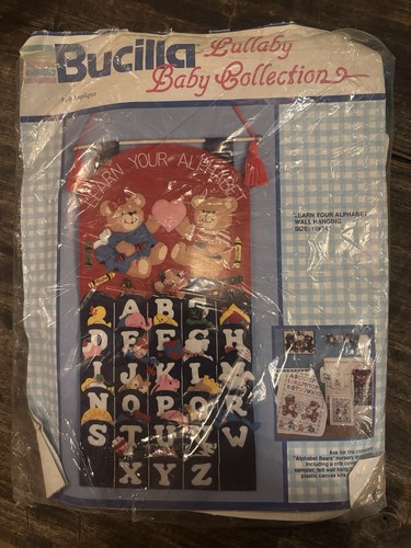 Vintage bucilla nursery wall - bucilla,
