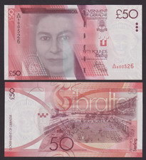 UNC Gibraltar £50 Fifty