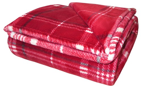Large check throw - throw, tartan