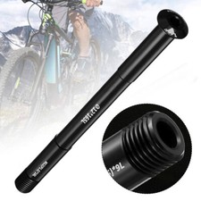 165mm x 12mm x 1.5mm MTB Bike Rear Thru Axle Road Bucket Axle Rod Black