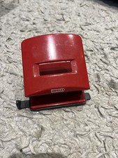 Vintage German Made Adjustable Desk Top Paper Hole Punch. IMPEGA