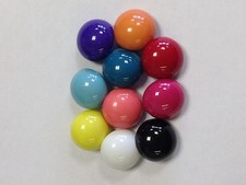 Half Ball Shank Buttons Colour
