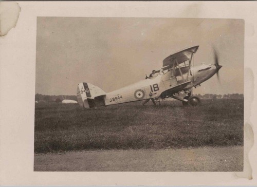 Hawker hart vintage photo - vintage, raf