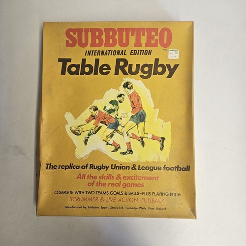 Vintage subuteo table rugby - subuteo,