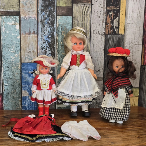 Vintage costume doll job lot - vintage,