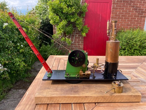 Model steam crane - steam,