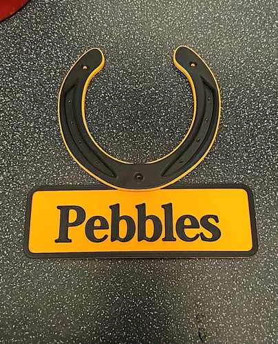Personalised stable name - personalised,