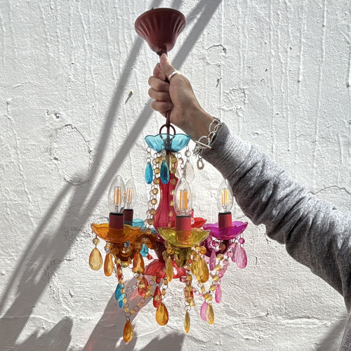 Multicolour glass crystal - glass,