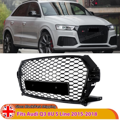 Gloss black honeycomb front - gloss,