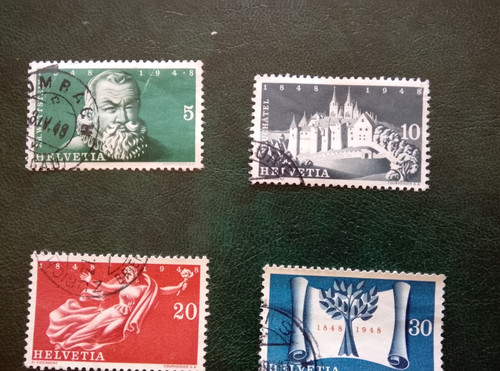 Switzerland lot3 1948 swiss - lot3/15,