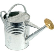 Galvanised Watering Can Metal