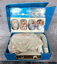 Vintage Ronson Escort Electric Hair Dryer With Hood in Original Box 1960s Prop