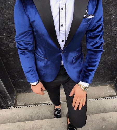 Slim fit velvet - slim, jacket