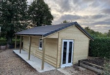 26x12 Delux Timber Framed