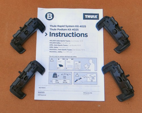 Thule 4025 roof - thule, fitting