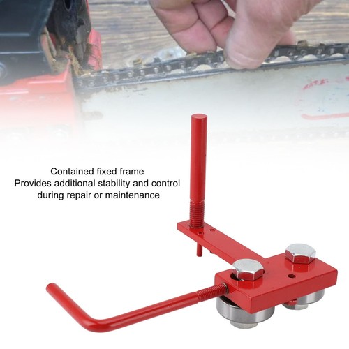 Chainsaw bar rail - chainsaw, tightening