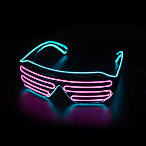 Led glowing glasses gafas - glowing,