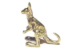 CUTE KANGAROO MINIATURE BRONZE
