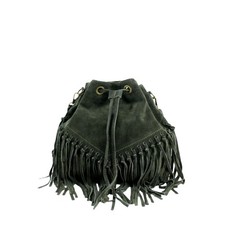 Real Leather Suede Tasselled