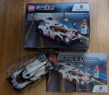 LEGO 75887 Speed Champions Porsche 919 Hybrid *SEE DESCRIPTION* + Box + Figure 