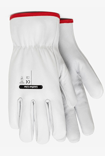 Leather line white - leather,