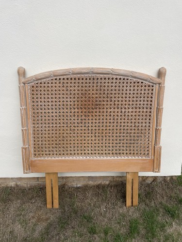 Single bed rattan headboard - single,