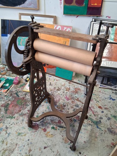 Vintage cast iron - vintage, mangle